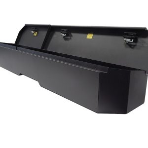 Tuffy Sec Under Seat Storage Unit, Under Rear Seat, Security Lockbox, 13 Inch Length X 55-7/8 Inch Width X 7 Inch Height Overall Size – 352-01