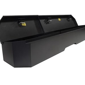 Tuffy Sec Under Seat Storage Unit, Under Rear Seat, Security Lockbox, 13 Inch Length X 55-7/8 Inch Width X 7 Inch Height Overall Size – 352-01