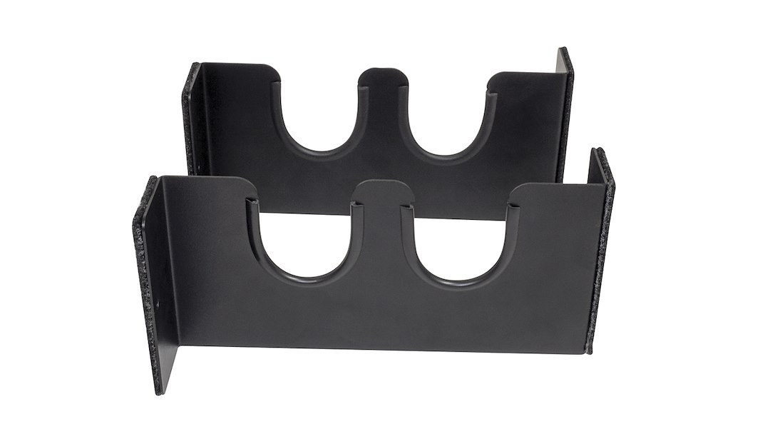 Tuffy Sec Cargo Organizer Rifle Rack, Fits Tuffy Underseat Storage Models Only, Powder Coated, Black, Steel – 352GRDIV