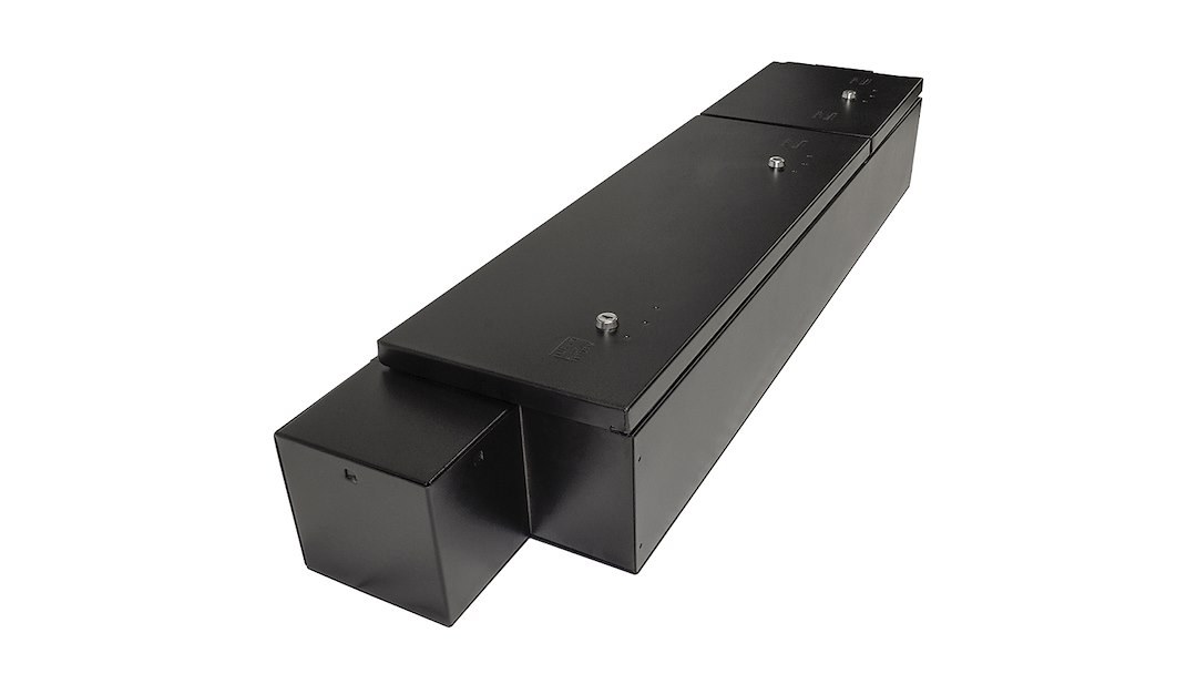 Tuffy Sec Under Seat Storage Unit, Under Rear Seat, Two Compartment Security Lockbox, 11 Inch Length X 51 Inch Width X 7-1/2 Inch Height – 353-01-A