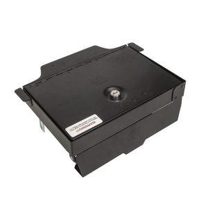 Tuffy Sec Console Security Insert, With Standard Key Lock, Powder Coat, Black, Steel – 354-01