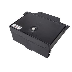Tuffy Sec Console Security Insert, With Standard Key Lock, Powder Coat, Black, Steel – 354-01