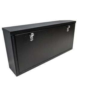 Tuffy Sec Cargo Organizer, Tailgate, 14 Inch Height X 30-1/2 Inch Width X 6 Inch Depth, Black Powder Coated Steel – 359-01