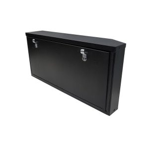 Tuffy Sec Cargo Organizer, Tailgate, 14 Inch Height X 30-1/2 Inch Width X 6 Inch Depth, Black Powder Coated Steel – 359-01