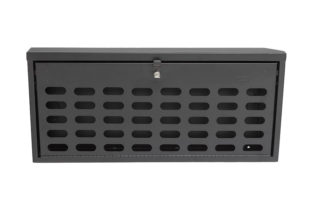 Tuffy Sec Cargo Organizer, Tailgate, Single Compartment, Black, Steel, With Molle Grid Integrated Lid, With Mounting Hardware – 365-01