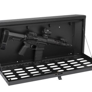 Tuffy Sec Cargo Organizer, Tailgate, Single Compartment, Black, Steel, With Molle Grid Integrated Lid, With Mounting Hardware – 365-01