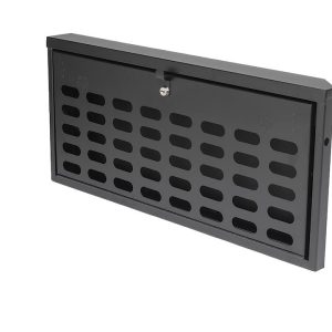 Tuffy Sec Cargo Organizer, Tailgate, Single Compartment, Black, Steel, With Molle Grid Integrated Lid, With Mounting Hardware – 365-01