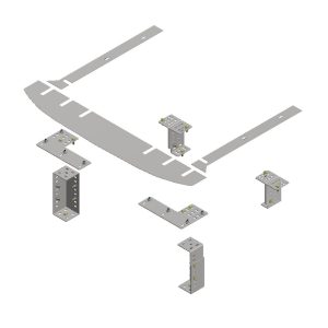 Tuffy Sec Bed Drawer Installation Kit, Use for Tuffy Tactical Security Drawer – 367-01