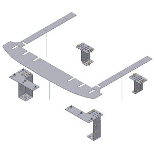 Tuffy Sec Bed Drawer Installation Kit, Use for Tuffy Tactical Security Drawer – 367-01