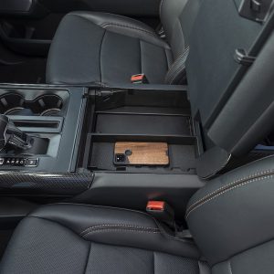 Tuffy Sec Console Security Insert, With Standard Key Lock, Powder Coat, Black, Steel – 376-01