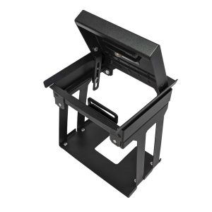 Tuffy Sec Console Security Insert, Safe, Key, Powder Coated, Black, Steel – 385-01