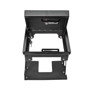 Tuffy Sec Console Security Insert, Safe, Key, Powder Coated, Black, Steel – 385-01