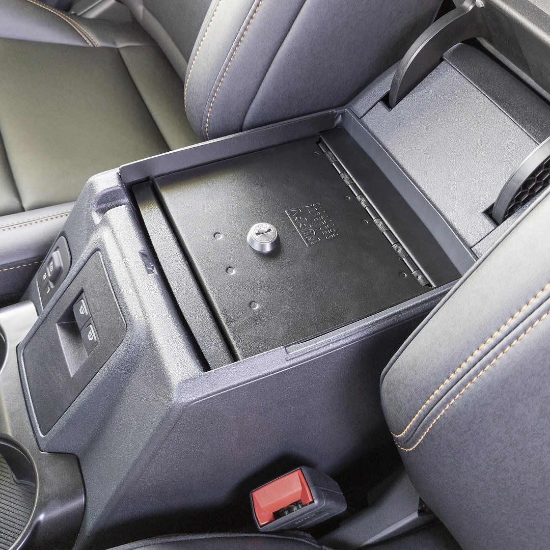 Tuffy Sec Console Security Insert, Safe, Key, Powder Coated, Black, Steel – 385-01