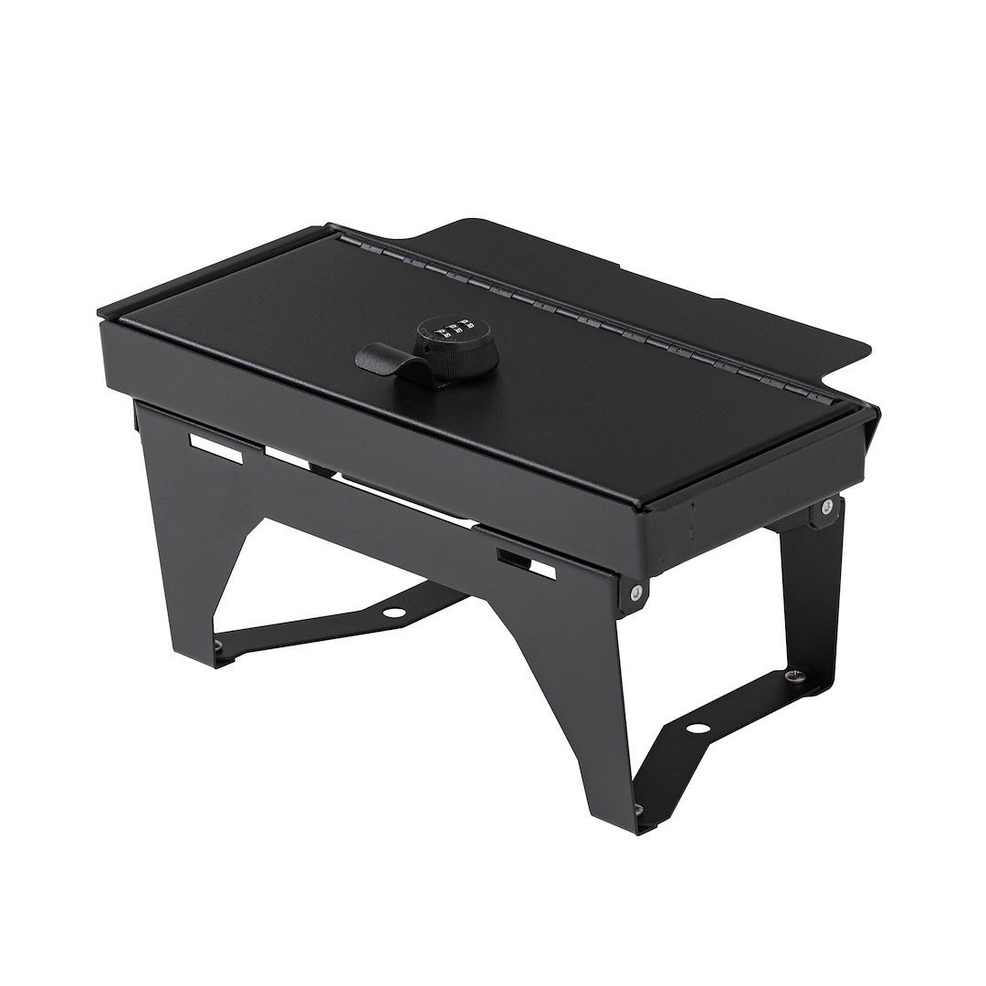 Tuffy Sec Console Security Insert, Safe, Unlocks with Three Digit Combination Lock, Powder Coated, Textured Black, Steel – 393-01-A