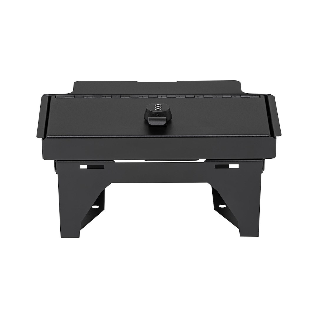 Tuffy Sec Console Security Insert, Safe, Unlocks with Three Digit Combination Lock, Powder Coated, Textured Black, Steel – 393-01-A