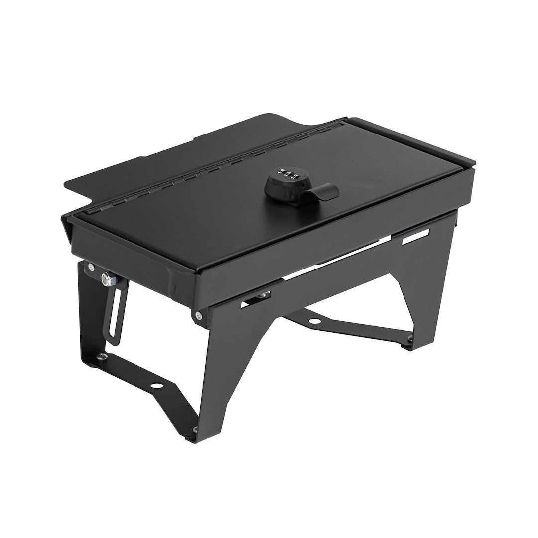 Tuffy Sec Console Security Insert, Safe, Unlocks with Three Digit Combination Lock, Powder Coated, Textured Black, Steel – 393-01-A
