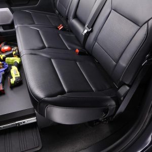 Tuffy Sec Under Seat Storage Unit, Under Rear Seat, Single Compartment, 13 Inch Length X 46 Inch Width X 6.13 Inch Height, Black, Steel – 44001-01-01