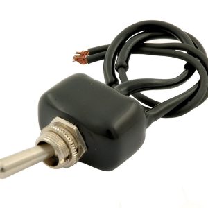 Taylor Cable Multi Purpose Switch, Toggle, 1 Pole/ Single Throw, Waterproof Sealed, 8 Inch Length, With Wire Leads – 1026