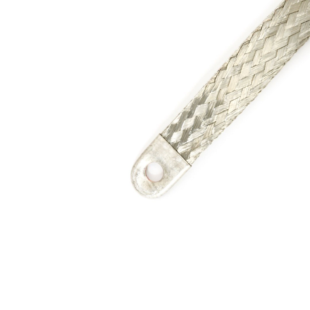 Taylor Cable Ground Strap, 4 Gauge Braided, 8 Inch Length – 20308