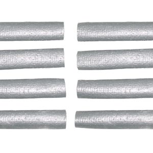 Taylor Cable Spark Plug Boot Heat Sleeve, Set of 8, Silver – 2522