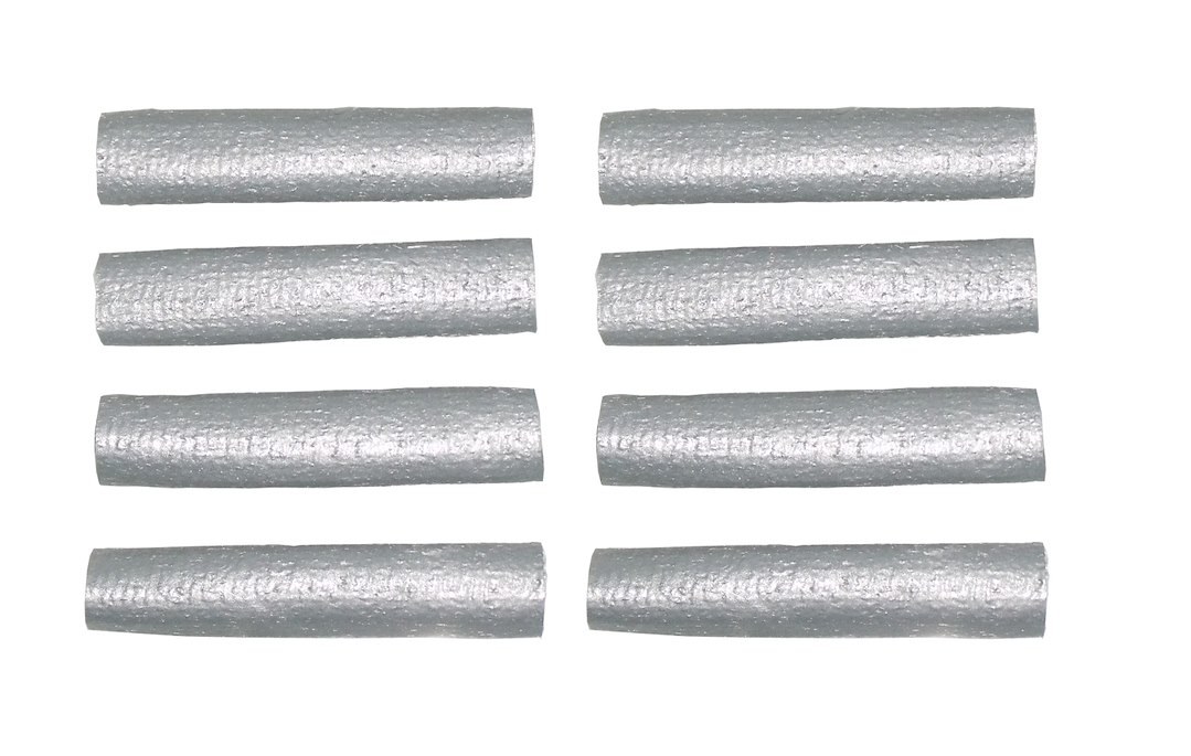 Taylor Cable Spark Plug Boot Heat Sleeve, Set of 8, Silver – 2522