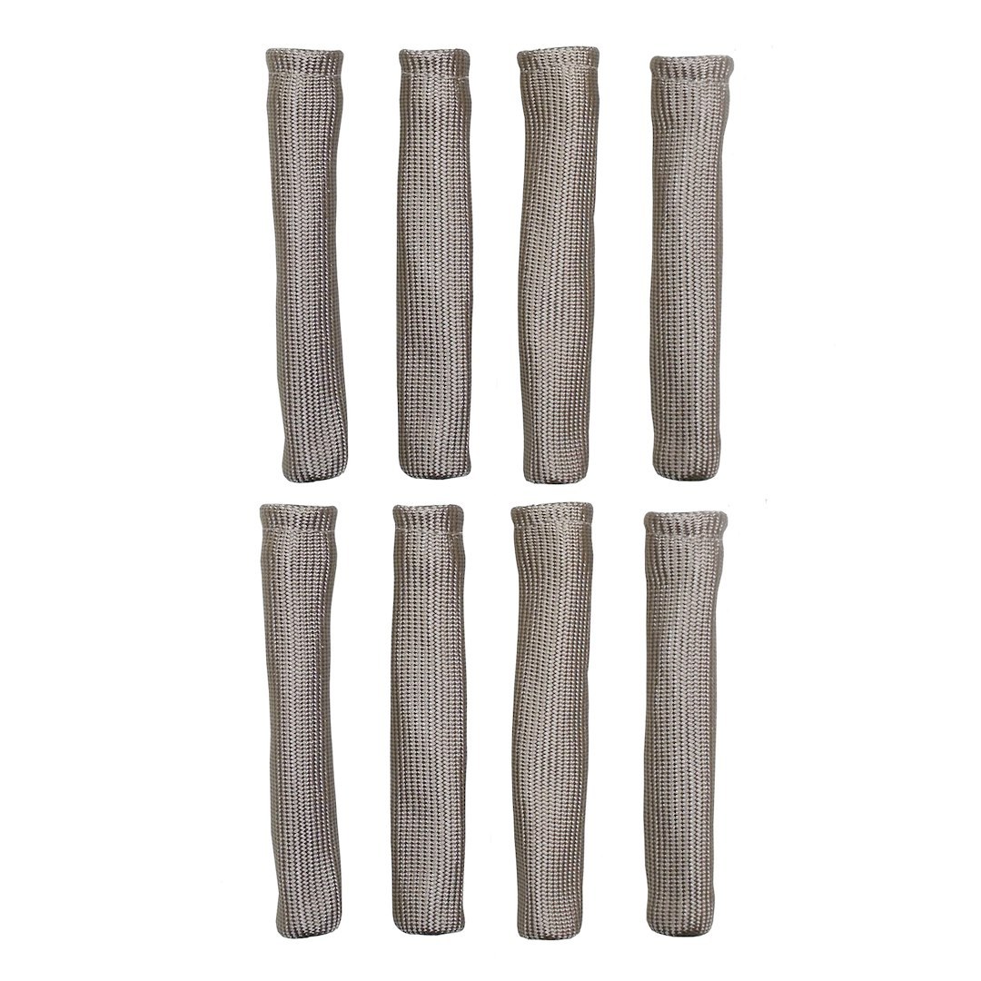 Taylor Cable Spark Plug Boot Heat Sleeve, Set of 8, Silver – 2524