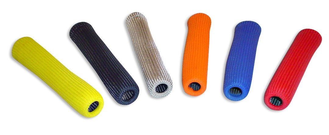 Taylor Cable Spark Plug Boot Heat Sleeve, Set of 8, Silver – 2524