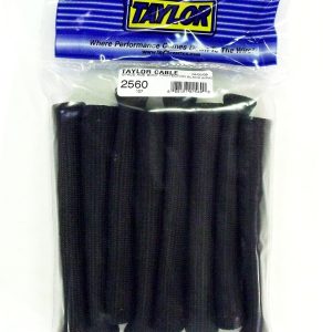 Taylor Cable Spark Plug Boot Heat Sleeve, Set of 8, Black – 2560