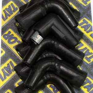 Taylor Cable Spark Plug Boot, 8 Millimeter Wire Size, With Terminal, Black Silicone, Set of 10 – 46067