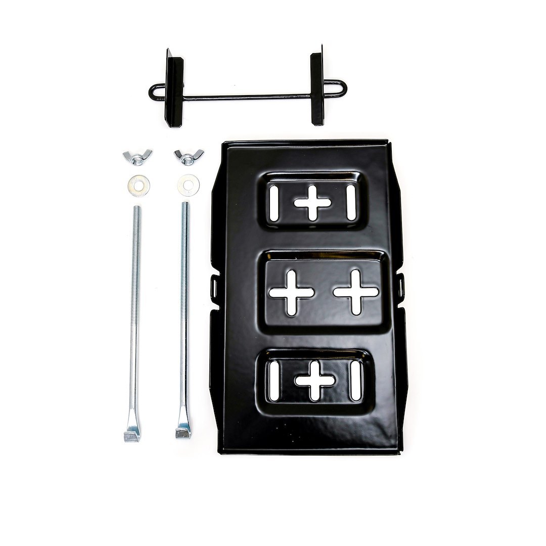 Taylor Cable Battery Relocation Kit, 3/8 Inch J Bolts and Hold Down with Installation Hardware – 48010