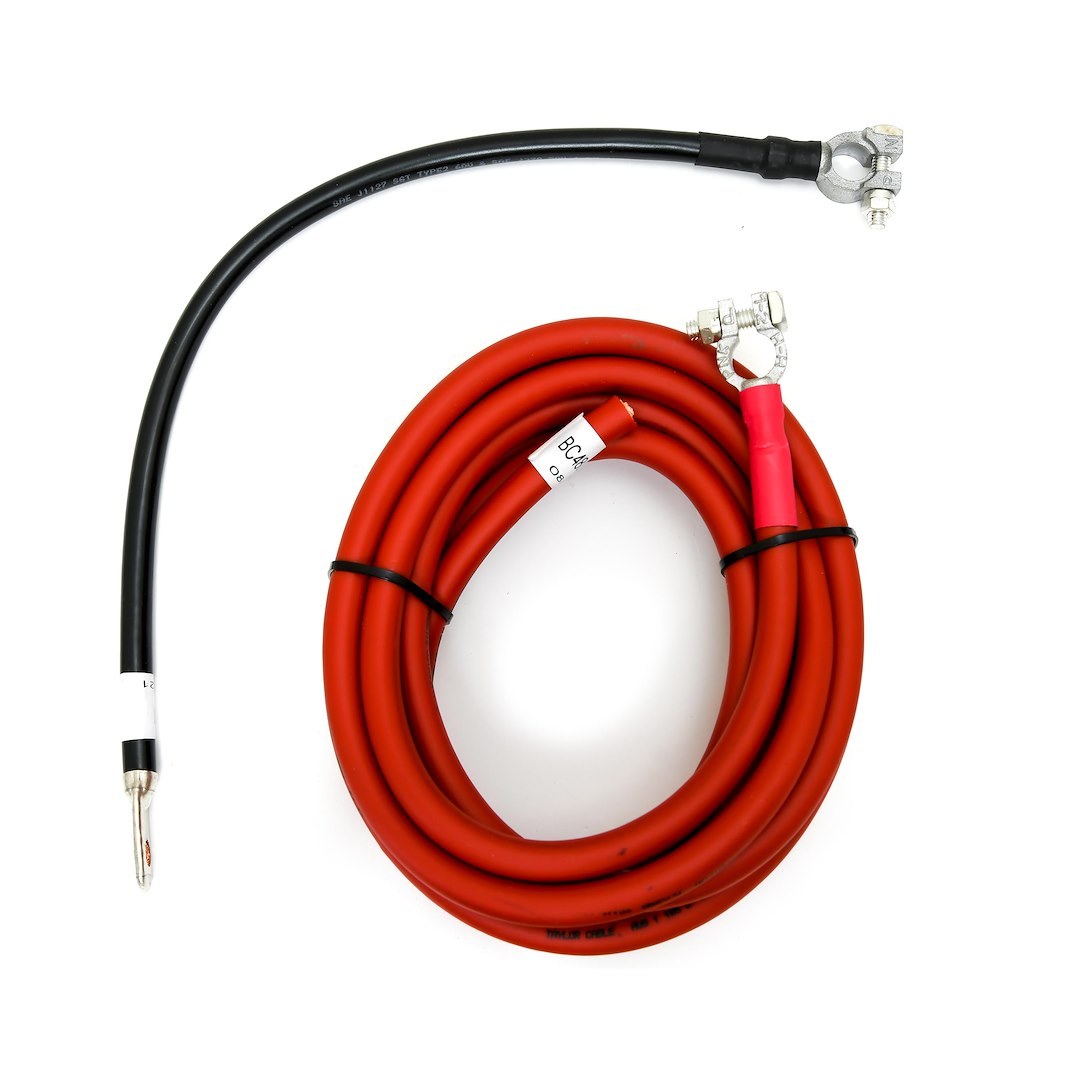 Taylor Cable Battery Relocation Kit, 3/8 Inch J Bolts and Hold Down with Installation Hardware – 48010