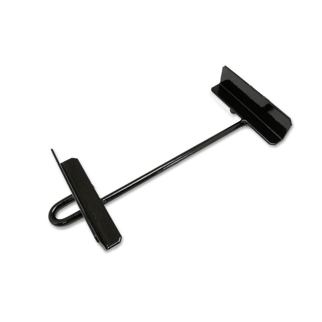 Taylor Cable Battery Hold Down, H-Bar, Black, Steel – 48102