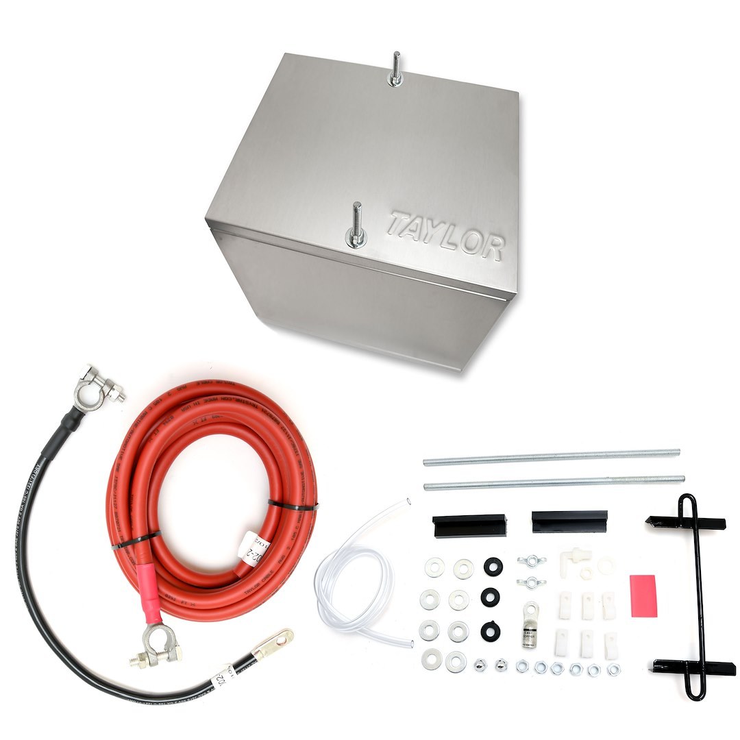 Taylor Cable Battery Relocation Kit, 11 1/4 Inch Length X 9 1/2 Inch Width X 8 3/4 Inch Height – 48201