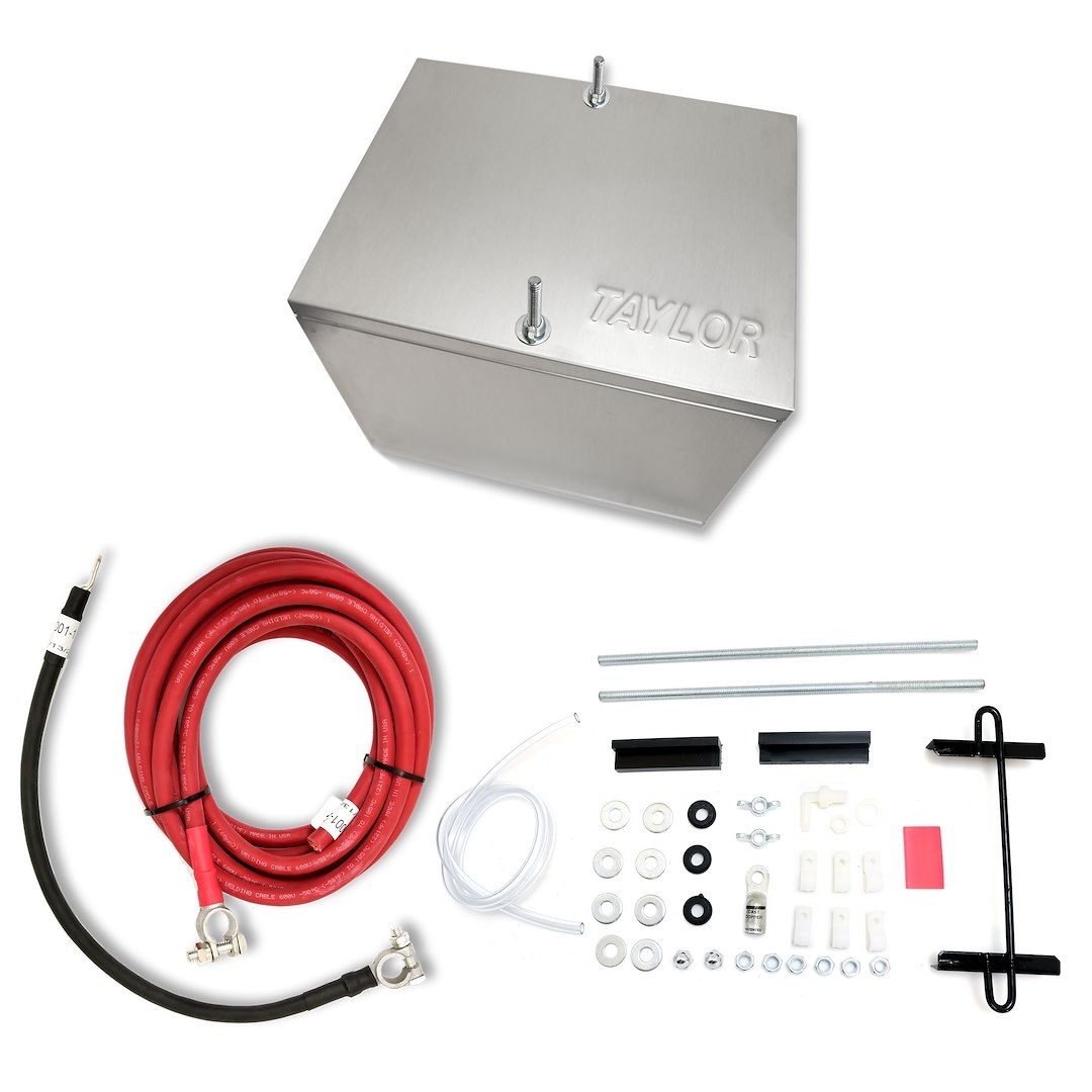 Taylor Cable Battery Relocation Kit, 11 1/4 Inch Length X 9 1/2 Inch Width X 8 3/4 Inch Height – 48203