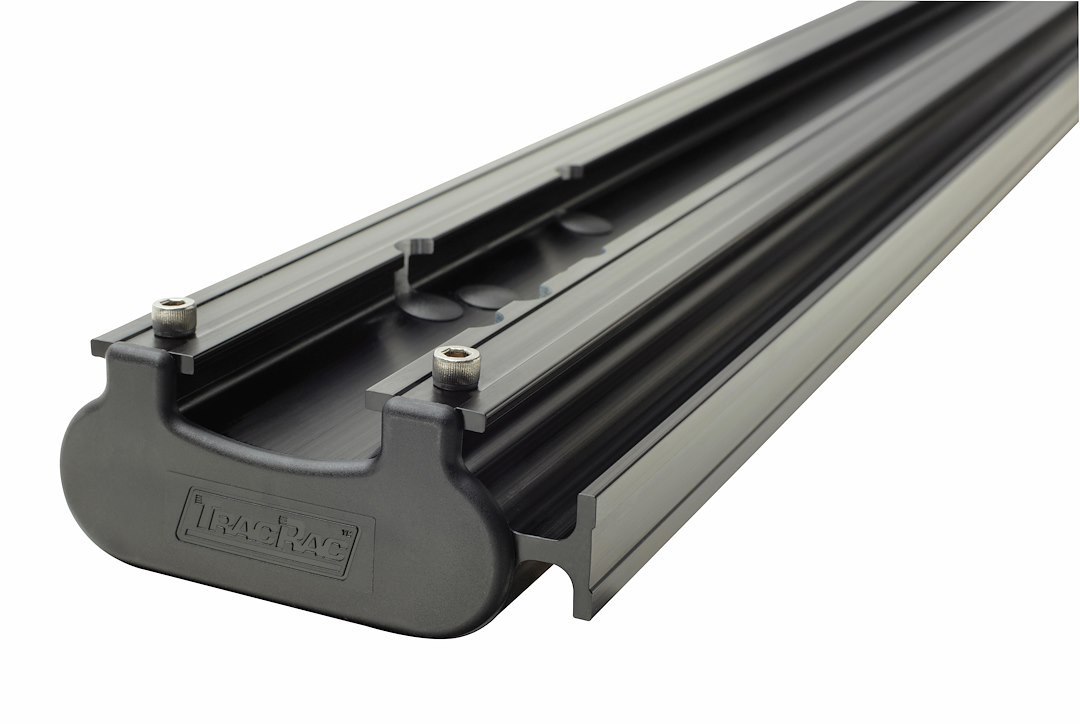 Trac Rac Ladder Rack Mounting Bracket, Sr Series, For Use with Tracrac ™ Ladder Rack, Full Length Bed Rail, Stake Pocket Mount, Aluminum – 21000