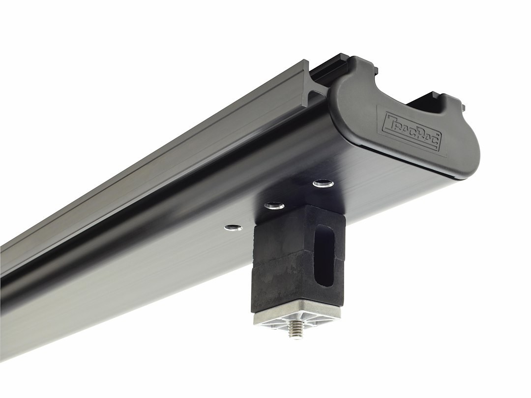 Trac Rac Ladder Rack Mounting Bracket, Sr Series, For Use with Tracrac ™ Ladder Rack, Full Length Bed Rail, Stake Pocket Mount, Aluminum – 21000