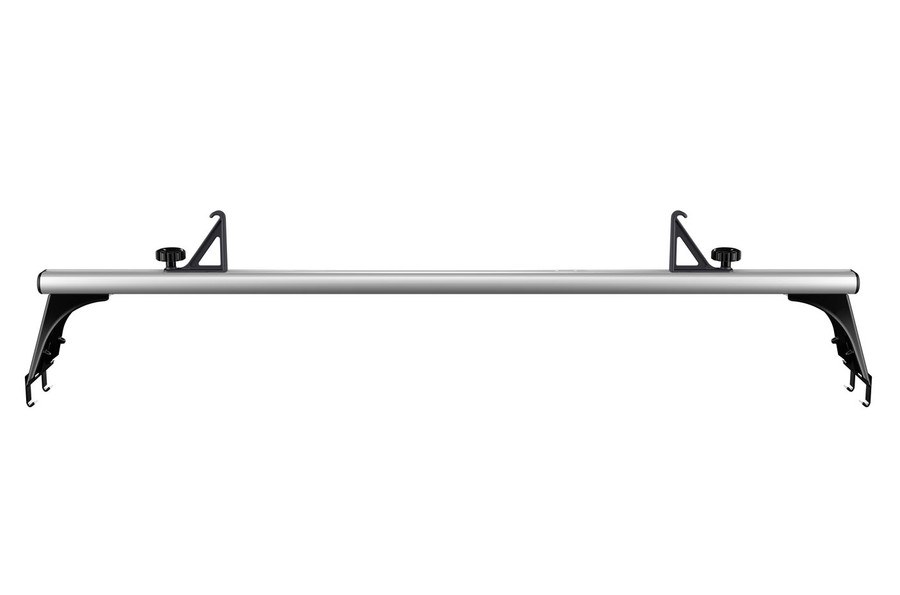 Trac Rac Ladder Rack, Tracvan ™, 500 Pound Capacity, Right and Left Rain Gutter Mount, Multi-Fit, Non-Adjustable, Powder Coated, Aluminum – 29055XT