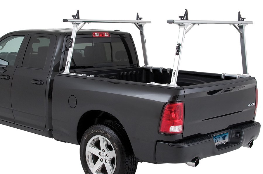 Trac Rac Ladder Rack, T-Rac PRO2, 800 Pound Capacity, Bed Rail Mount, Multi-Fit, Powder Coated, Aluminum – 37001XT