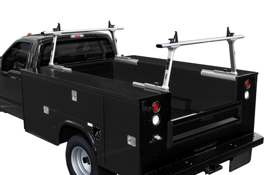 Trac Rac Ladder Rack, Utilityrac ™, 1250 Pound Capacity, For Utility Body Trucks, 22 Inch Height, Aluminum – 42102XT
