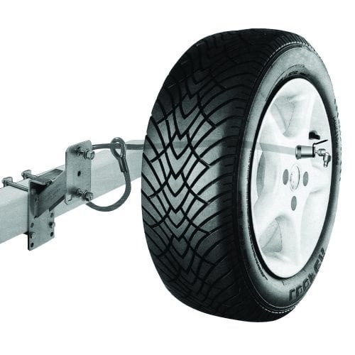 Trimax Spare Tire Lock, Trimaflex, Universal/ Secures Spare Tire to Welded Frame Member – ST30