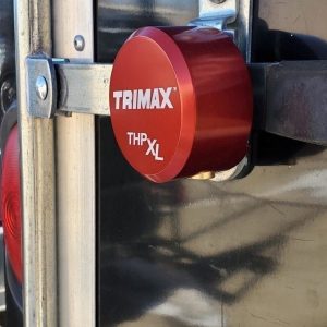 Trimax Padlock, Used for Gates/ Trucks and Heavy Duty Security Hasps, Key Type, 3/8 Inch Shackle Diameter, 2-7/8 Inch Diameter Lock Body – THPXLALRD