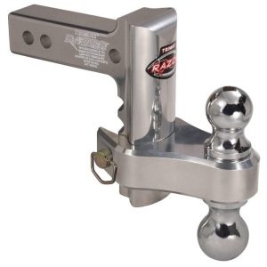 Trimax Trailer Hitch Ball Mount, Razor ™ Rp, For 2 Inch Receiver, 10000 Pound Gross Trailer Weight/ 1500 Pound Tongue Weight – TRZ6ALRP