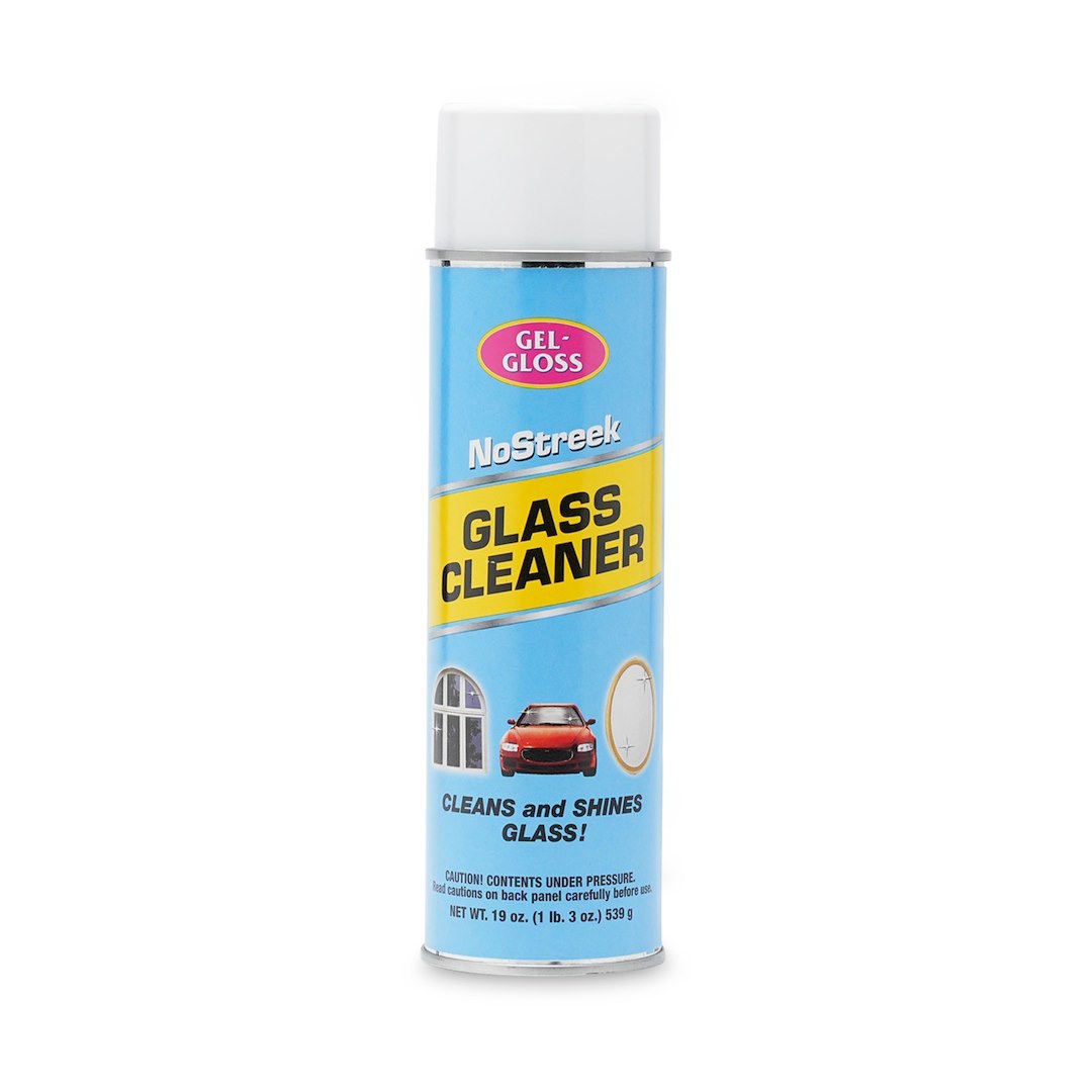 T.r. Industy Glass Cleaner, No Streek ™, Interior/ Exterior Use, With Repel, 19 Ounce Aerosol Can, Single – NS-019