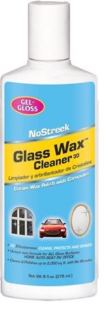 T.r. Industy Glass Cleaner, No Streek ™, Interior/ Exterior Use, With Repel, 8 Ounce Bottle, Single – NS-8