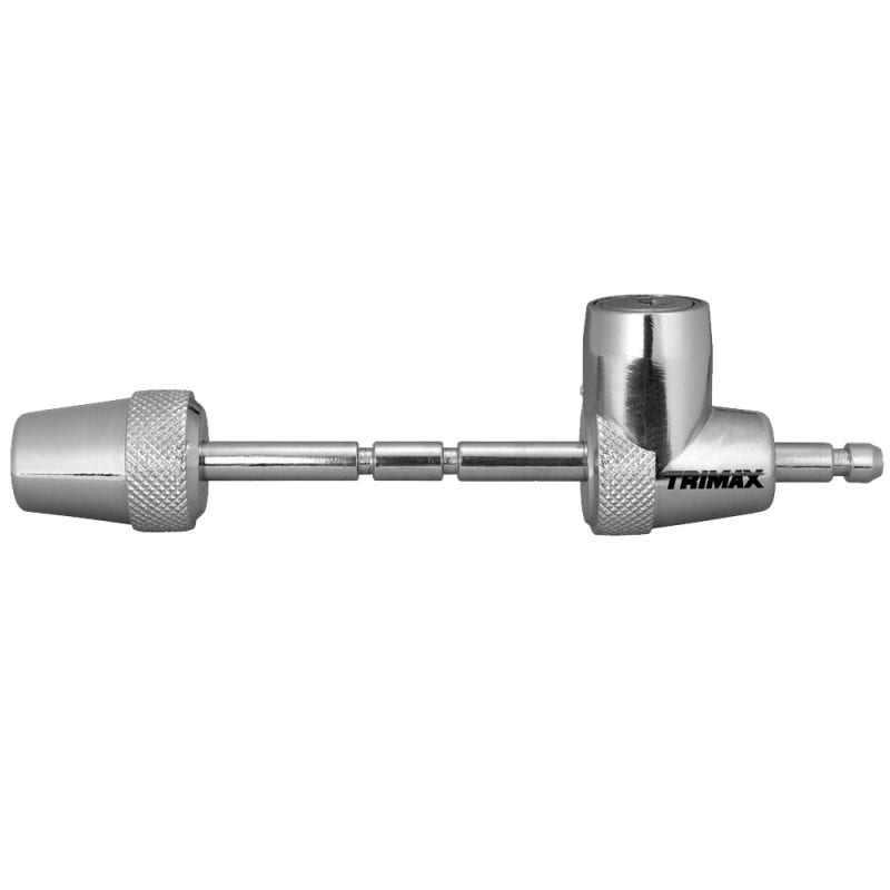 T.r. Industy Trailer Coupler Lock, Barbell Type, Adjustable from 7/8 Inch to 3-1/2 Inch Span, Stainless Steel, Single – PC-12.B