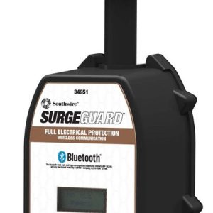 Southwire Surge Protector, Use to Protect from Low/ High Voltage, Portable, 50 Amp, 240 Volt, With Fault Indicator and Plug Head Handle Grip – 34951