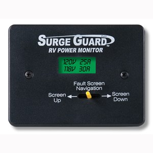 Southwire Surge Protector Remote Display, Use with 35530 and 35550 Part Number Surge Guard Protector, Lcd Display, With 50 Foot Cable – 40300-10