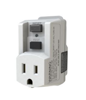 Southwire Circuit Breaker, Surge Guard ®, 15 Amp, 120 Volt, 1800 Watt, 25 Milli Second Trip Time, Manual Reset – 44300