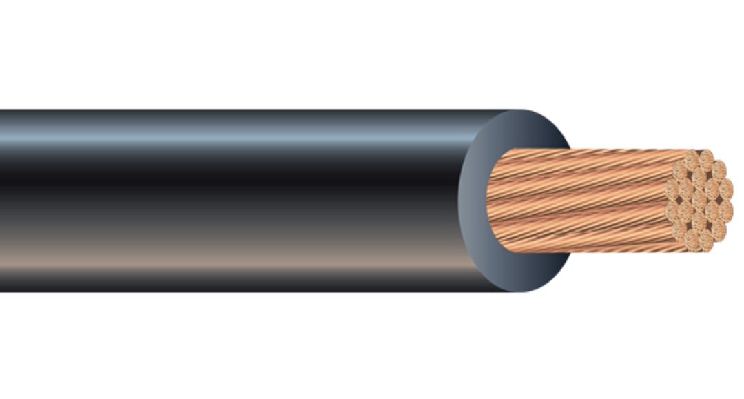 Southwire Primary Wire, Stranded Conductor, 16 Gauge, Black, 100 Foot Length, Copper Conductor – 55666623