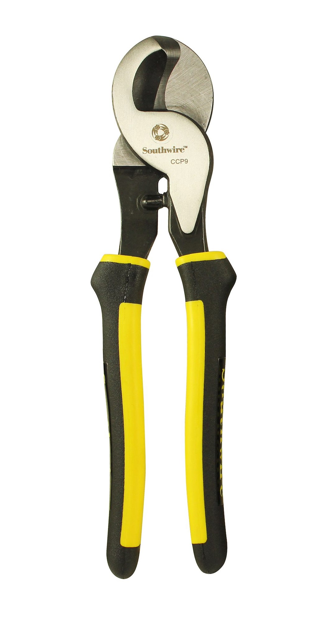 Southwire Pliers, Beveled Tip, Cable Cutter, 9 Inch Length, Black/ Yellow Handle, Comfort Grip – CCP9
